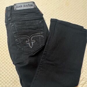 Rock Revival Black Skinny Jeans for Women